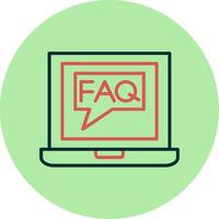 Faq Vector Icon