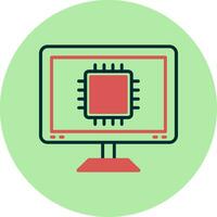 Processor Vector Icon