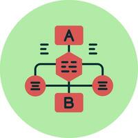 Flowchart Vector Icon