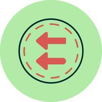 Fast Backward Vector Icon