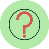 Question Mark Vector Icon