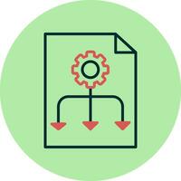 Workflow Vector Icon