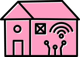 Smart House Vector Icon