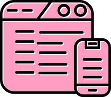 Responsive Vector Icon
