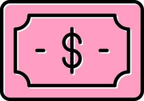 Dollar Note Vector Icon