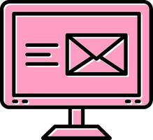 icono de vector de correo electrónico