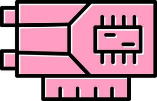 Graphics Card Vector Icon