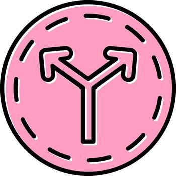 Split Vector Icon