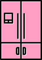 Fridge Vector Icon