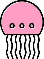 Jellyfish Vector Icon