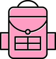 School bag Vector Icon