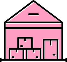 Warehouse Vector Icon