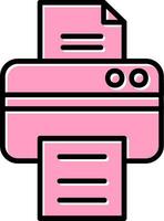 Printer Vector Icon