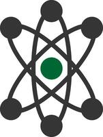 Atom Creative Icon Design vector