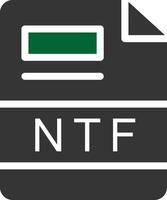 NTF Creative Icon Design vector