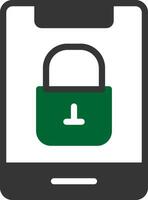 Lock Screen Creative Icon Design vector