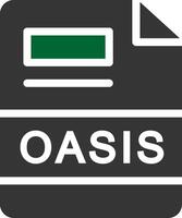 OASIS Creative Icon Design vector