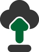 Upload Creative Icon Design vector