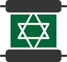 Scroll torah Creative Icon Design vector