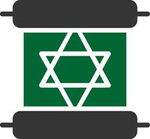 Scroll torah Creative Icon Design vector