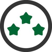 Glyph Two Color Design vector