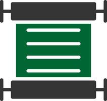 Parchment Creative Icon Design vector
