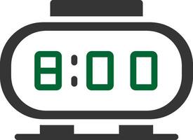 Digital Clock Creative Icon Design vector