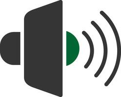 Loud Speaker Creative Icon Design vector