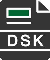DSK Creative Icon Design vector