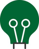 Light Bulb Creative Icon Design vector