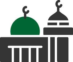 Mosque Creative Icon Design vector