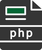 php Creative Icon Design vector