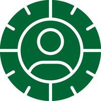 Target Audience Creative Icon Design vector