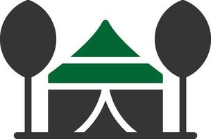 Tent Creative Icon Design vector