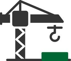 Crane Creative Icon Design vector