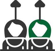 Same Approach Creative Icon Design vector