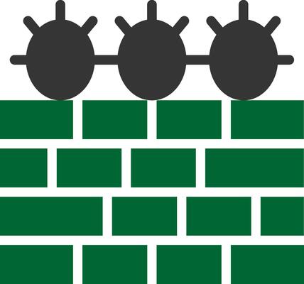 Barbed Wire Creative Icon Design
