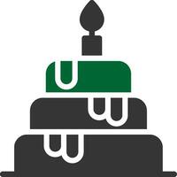 Wedding Cake Creative Icon Design vector