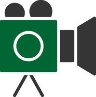 Video Camera Creative Icon Design vector