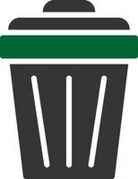 Trash Can Creative Icon Design vector