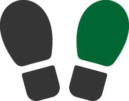 Footprint Creative Icon Design vector