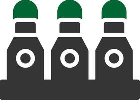 Bottles Creative Icon Design vector