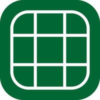 Grid Creative Icon Design vector