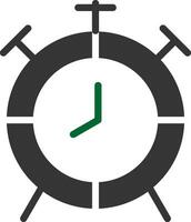 Alarm Clock Creative Icon Design vector