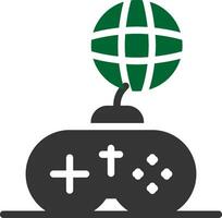 Online Games Creative Icon Design vector