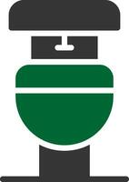Toilet Creative Icon Design vector
