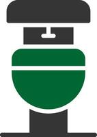 Toilet Creative Icon Design vector