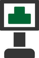 Intersection Creative Icon Design vector