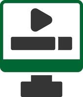 Video Play Creative Icon Design vector