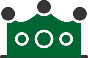 Crown Creative Icon Design vector